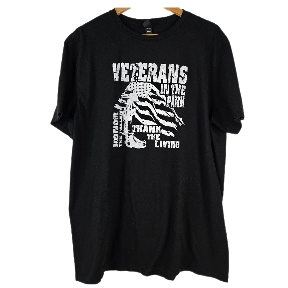 Veterans In The Park T Shirt with Security on the Back